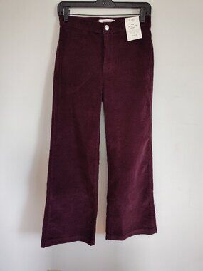 Madewell SZ 26P The Wide-Leg Cordury Pant